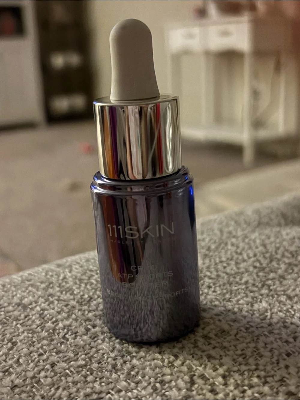 111SKIN Cryo ATP Sports Booster — Purple Bottle with Silver Cap